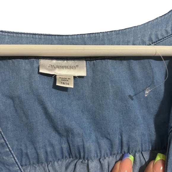 Avenue blouse boho embroidered 14/16 - Picture 5 of 7